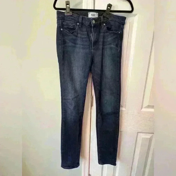 Paige Hoxton Skinny 30 Women’s Dark Wash Jean - Picture 1 of 5